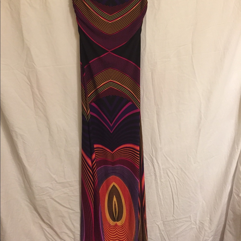 strapless maxi dress